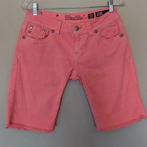 Miss Me Pink Bermuda Shorts